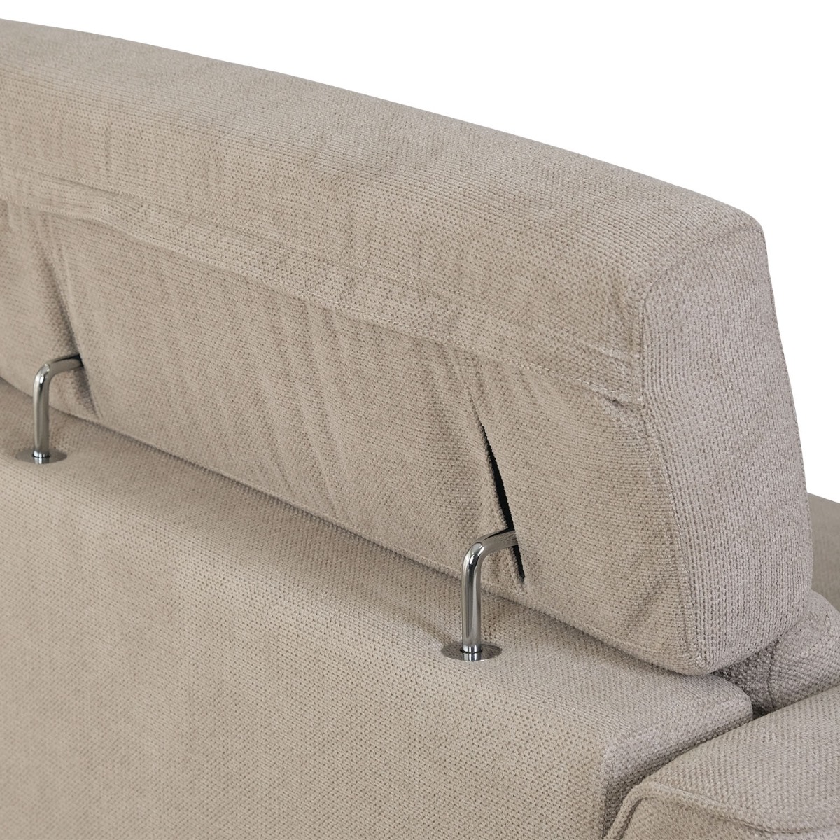 Jake Light Beige 3 Seater Sofa