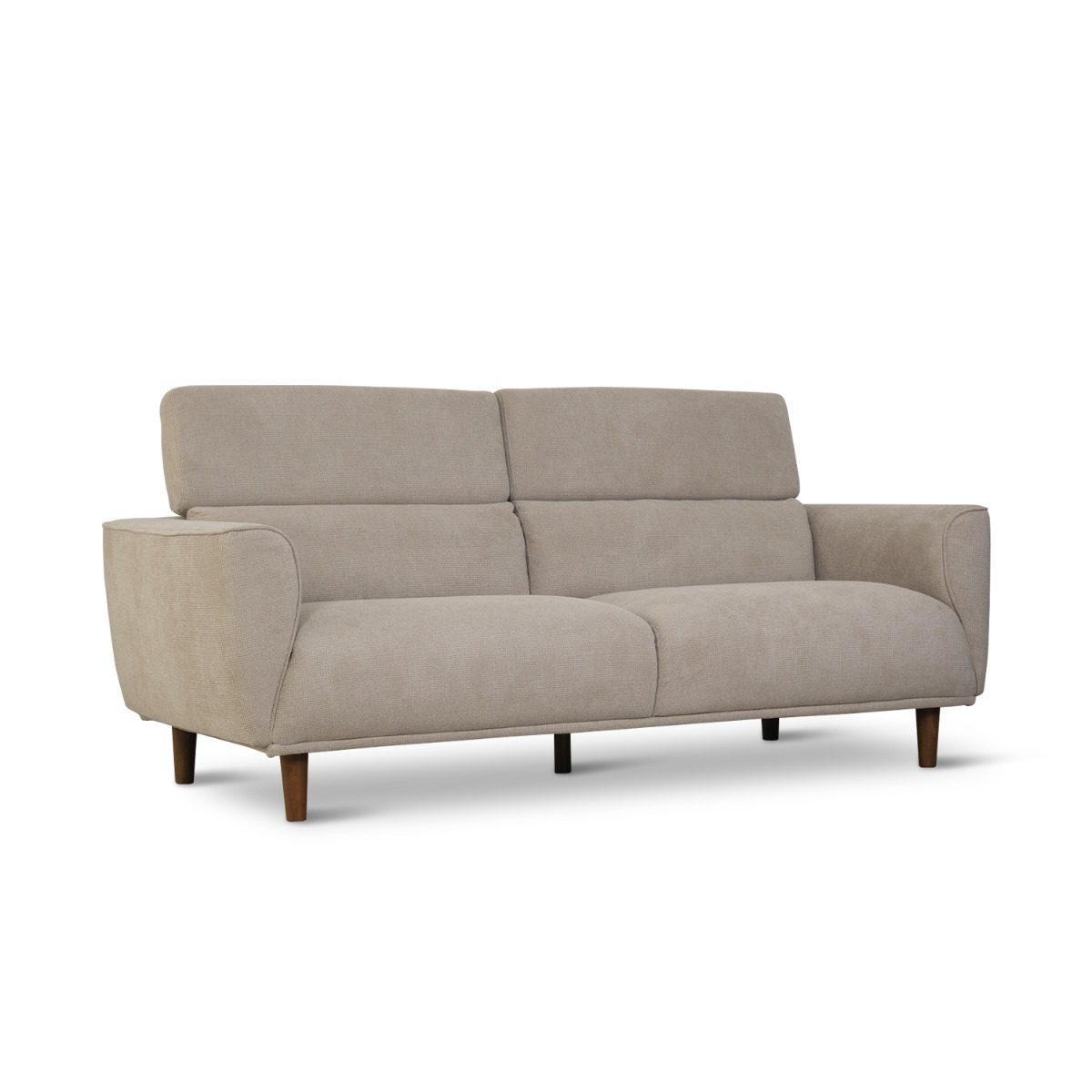 Jake Light Beige 3 Seater Sofa