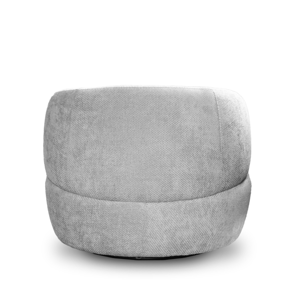 Jakob Light Grey Swivel Lounge Chair