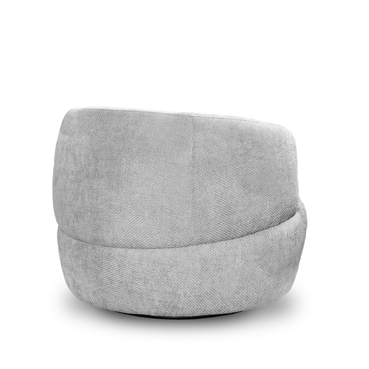 Jakob Light Grey Swivel Lounge Chair