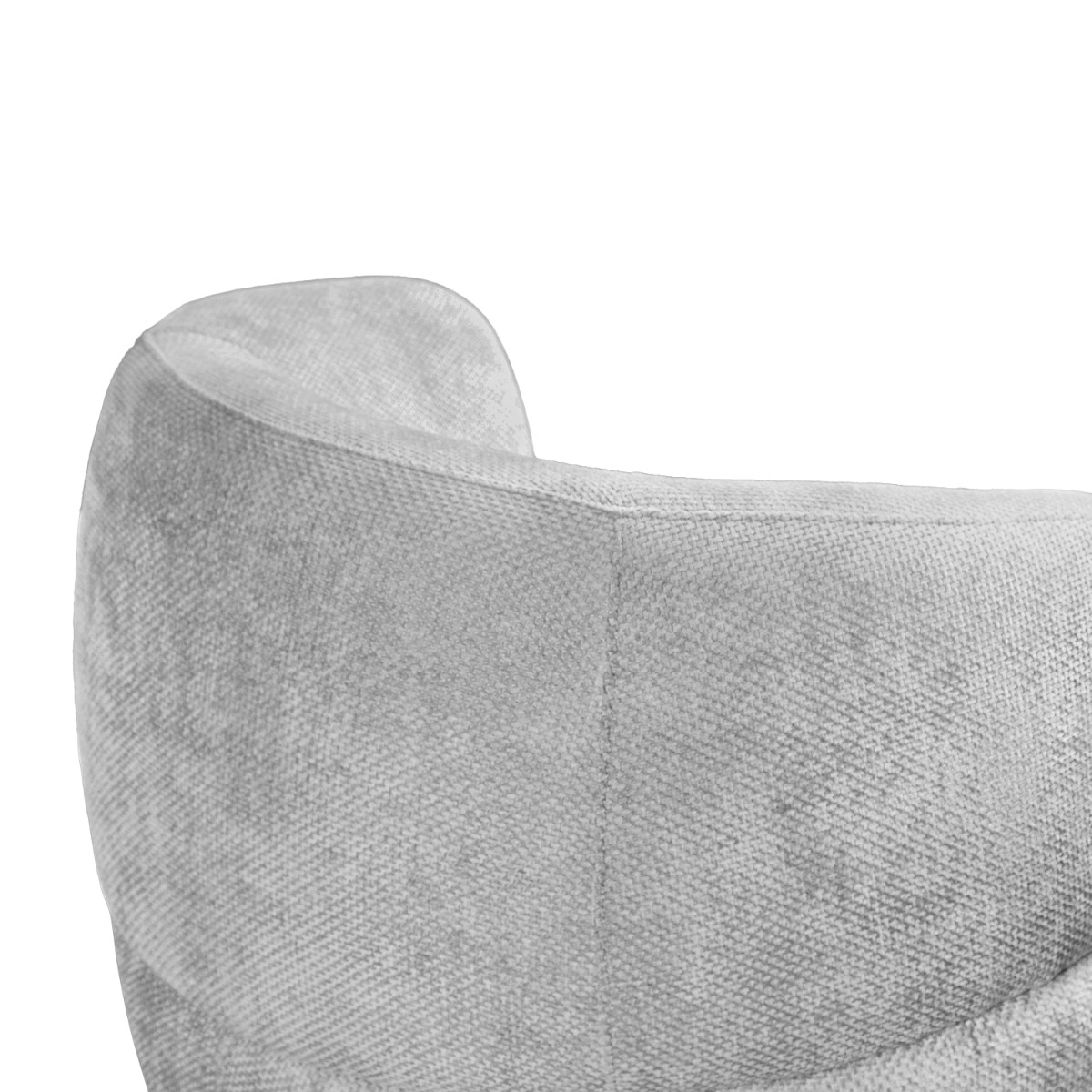 Jakob Light Grey Swivel Lounge Chair