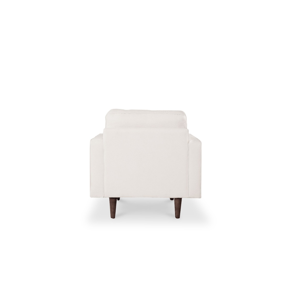Jane Oatmeal Mid-Century 1 Seater Sofa