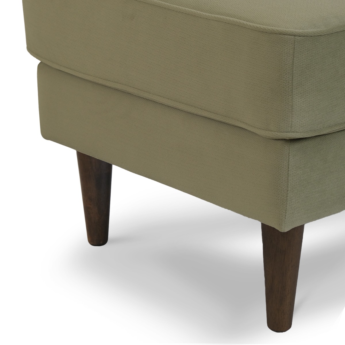 Jane Olive Green Ottoman