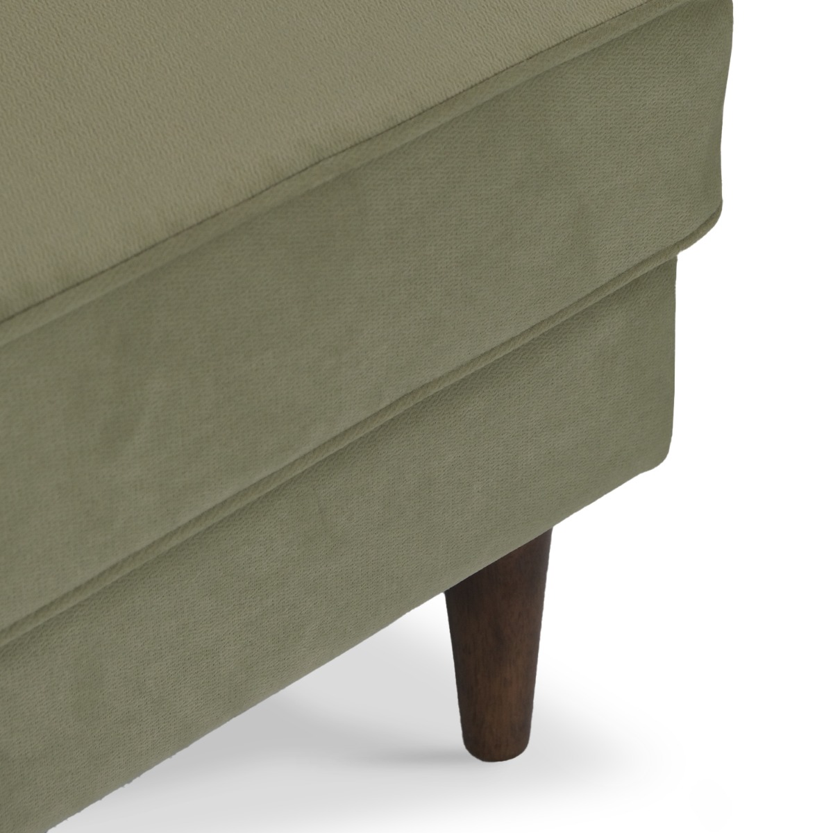 Jane Olive Green Ottoman
