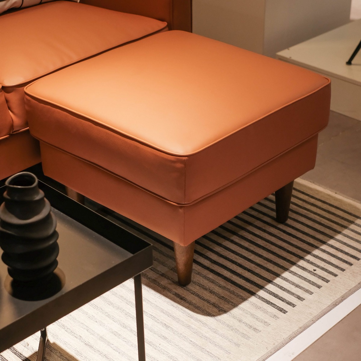 Jane Persimmon Ottoman