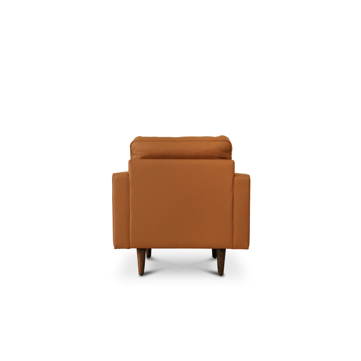 Jane Persimmon Mid-Century 1 Seater Sofa