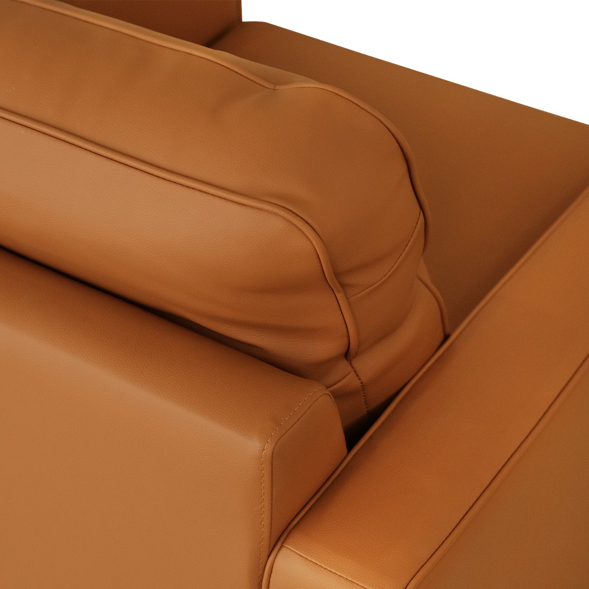 Jane Persimmon Mid-Century 1 Seater Sofa