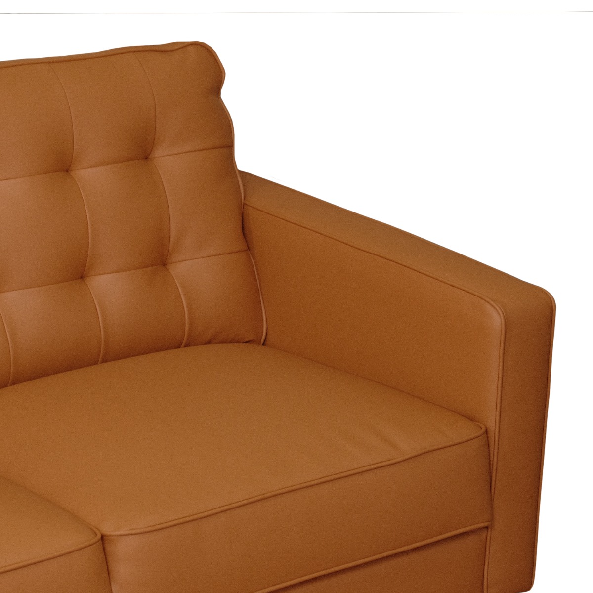 Jane Persimmon Mid-Century 2 Seater Sofa