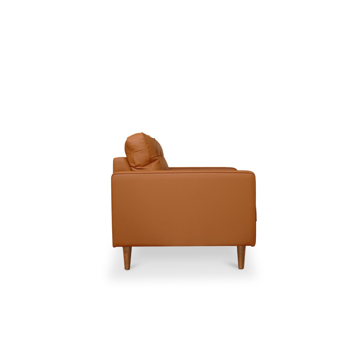 Jane Persimmon Mid-Century 2 Seater Sofa