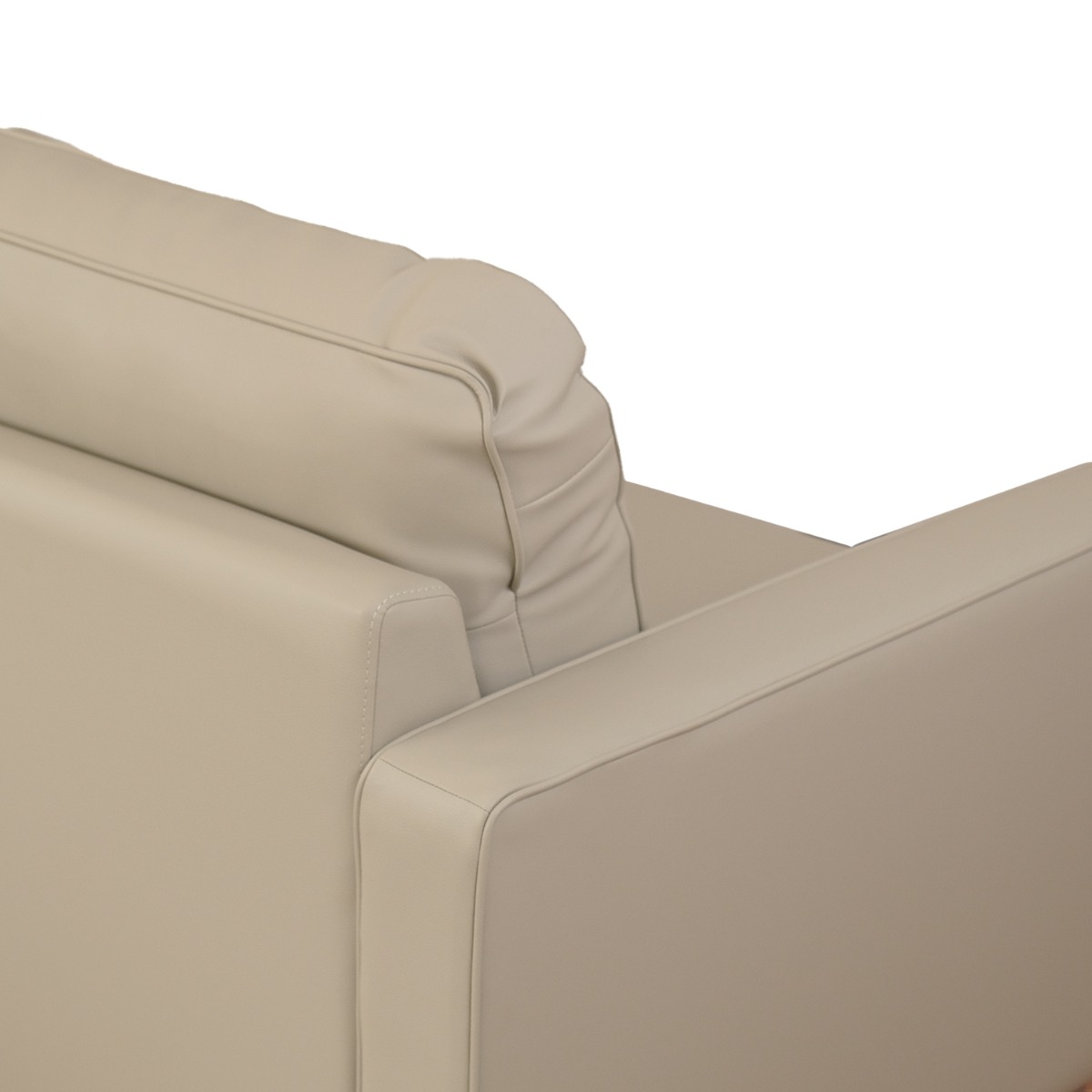 Jane Taupe Mid-Century 2 Seater Sofa