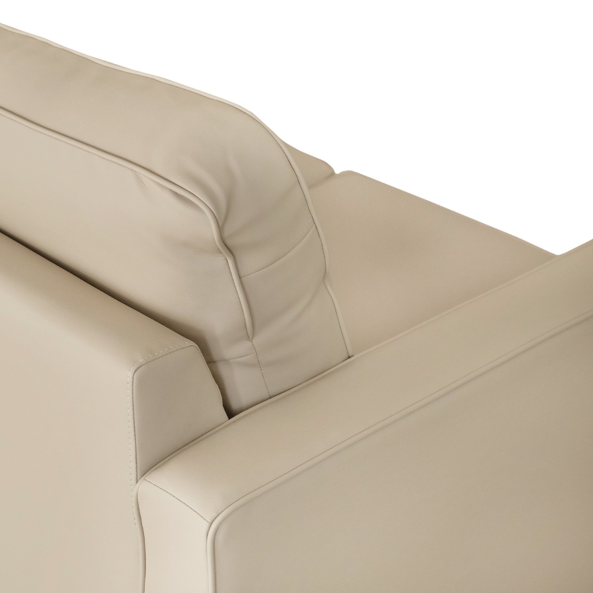 Jane Taupe Mid-Century 3 Seater Sofa