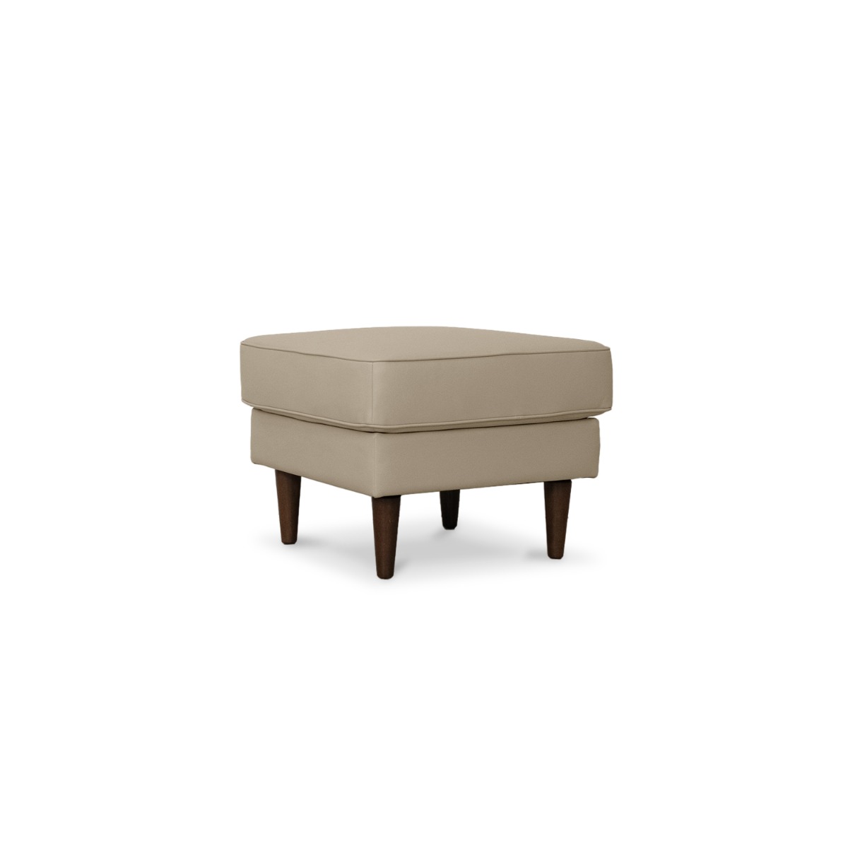 Jane Taupe Ottoman
