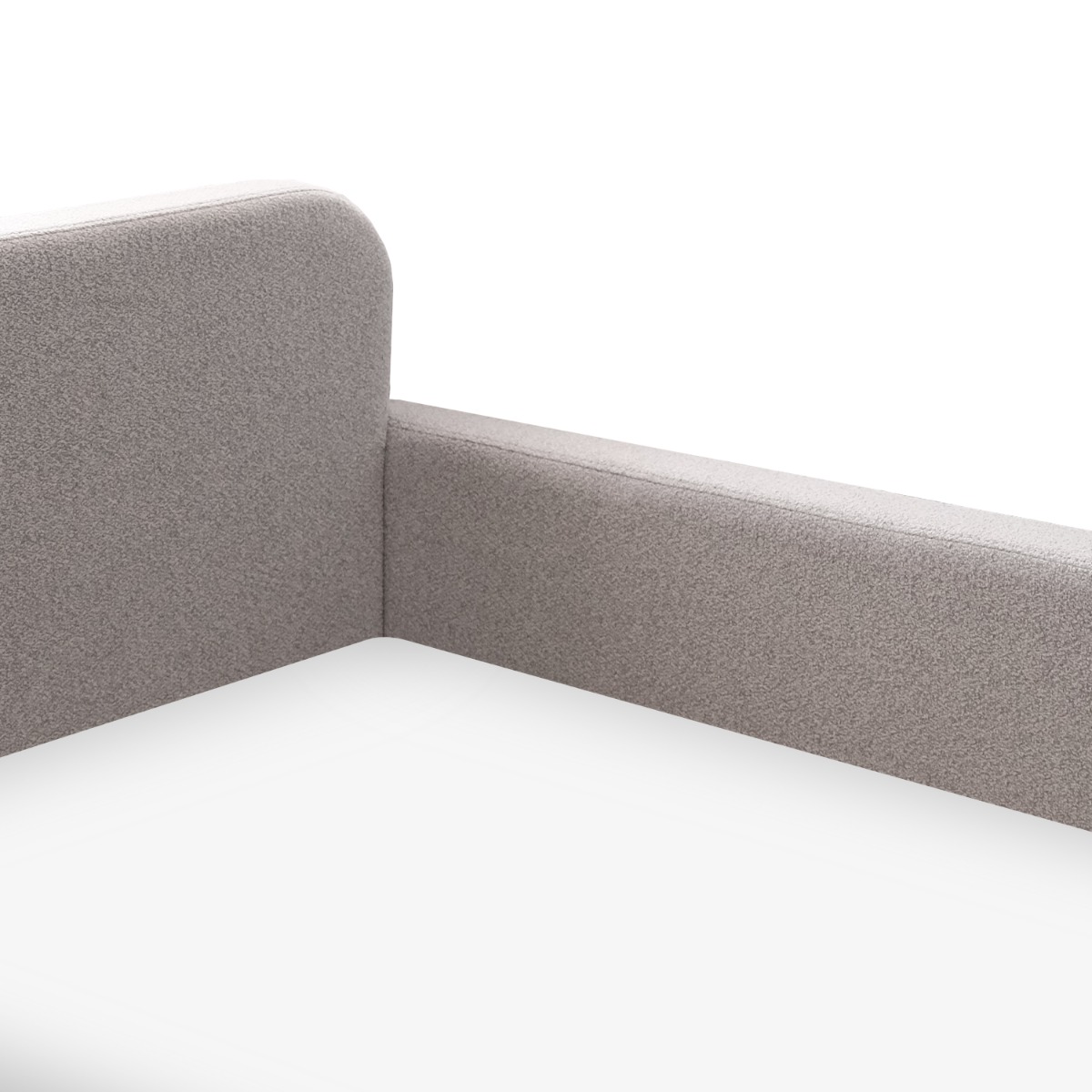 Jedda Mist Grey Single Daybed with 2 Drawers