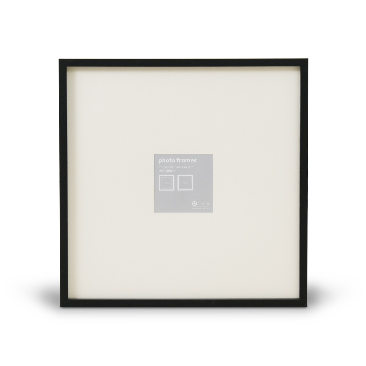 Joel Black Photo Frame 60x60cm / Window 15x15cm