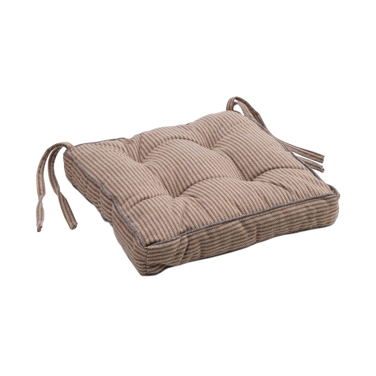 Joelle Seat Cushion - Brown