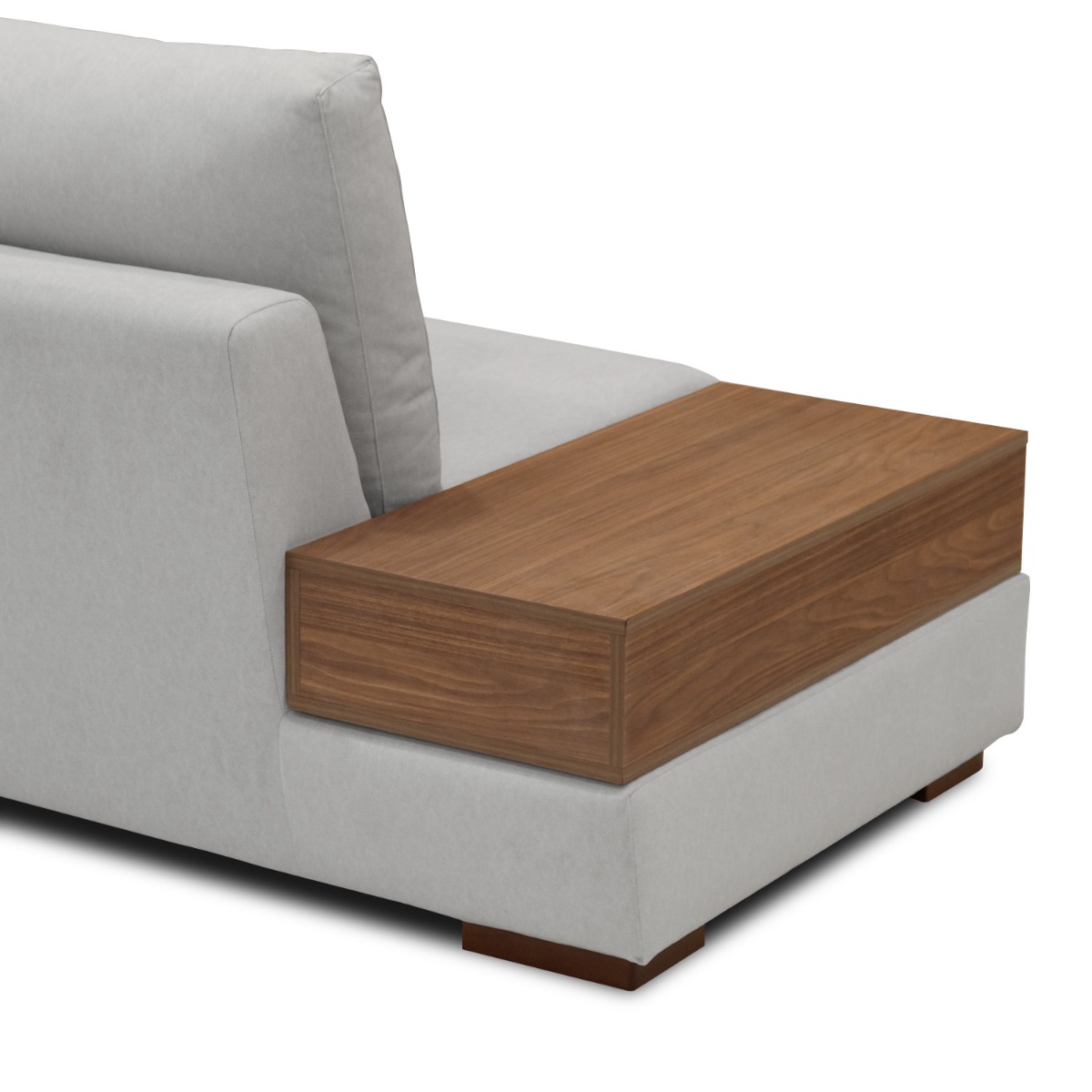 Joen Left Sectional Sofa with Right Side Table