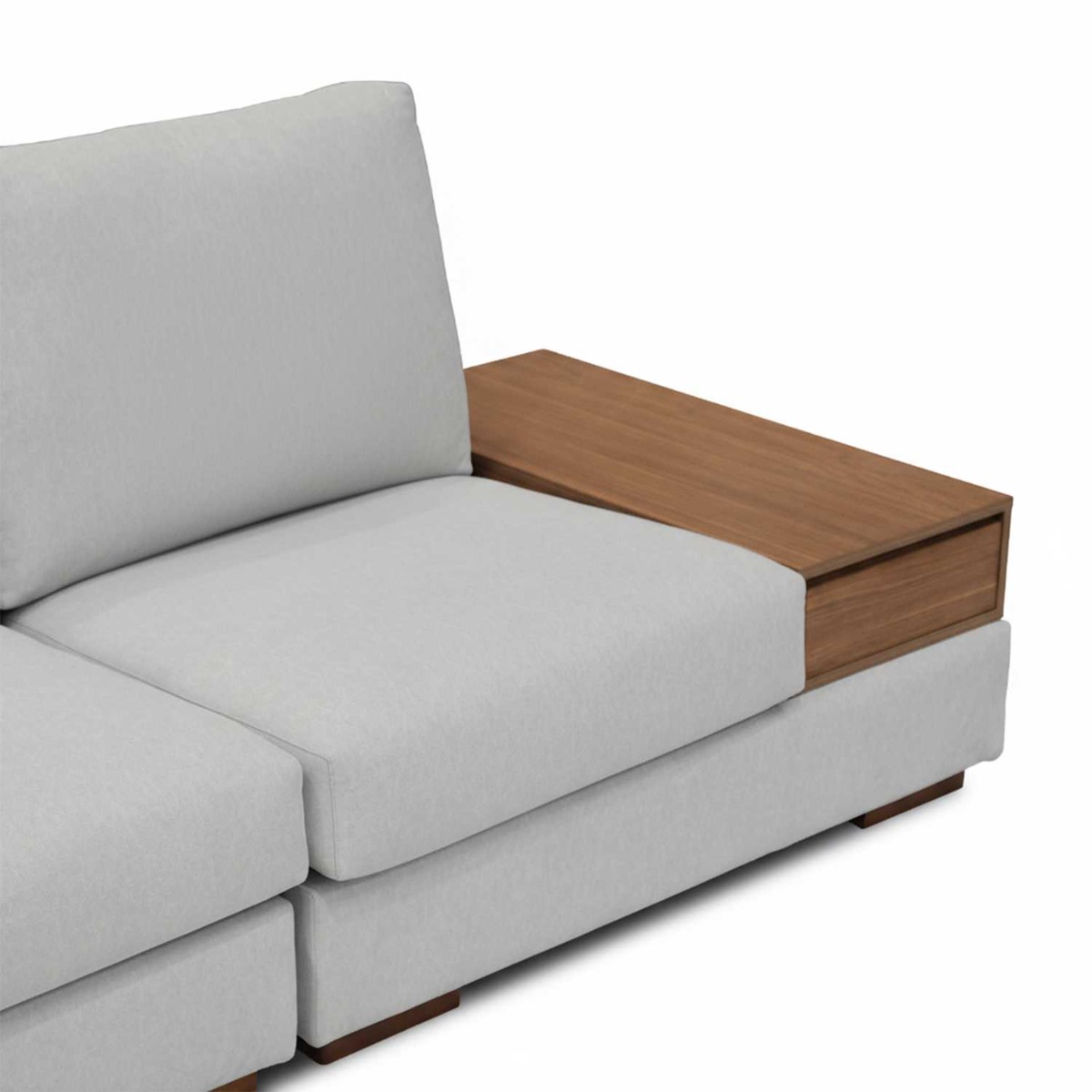 Joen Right Sectional Sofa with Left Side Table