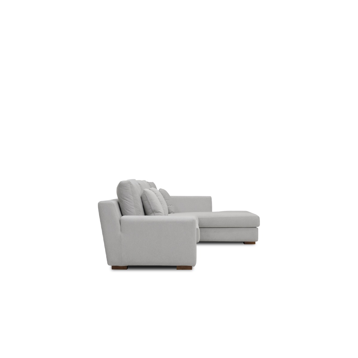 Joen Left Sectional Wide Sofa with Right Side Table