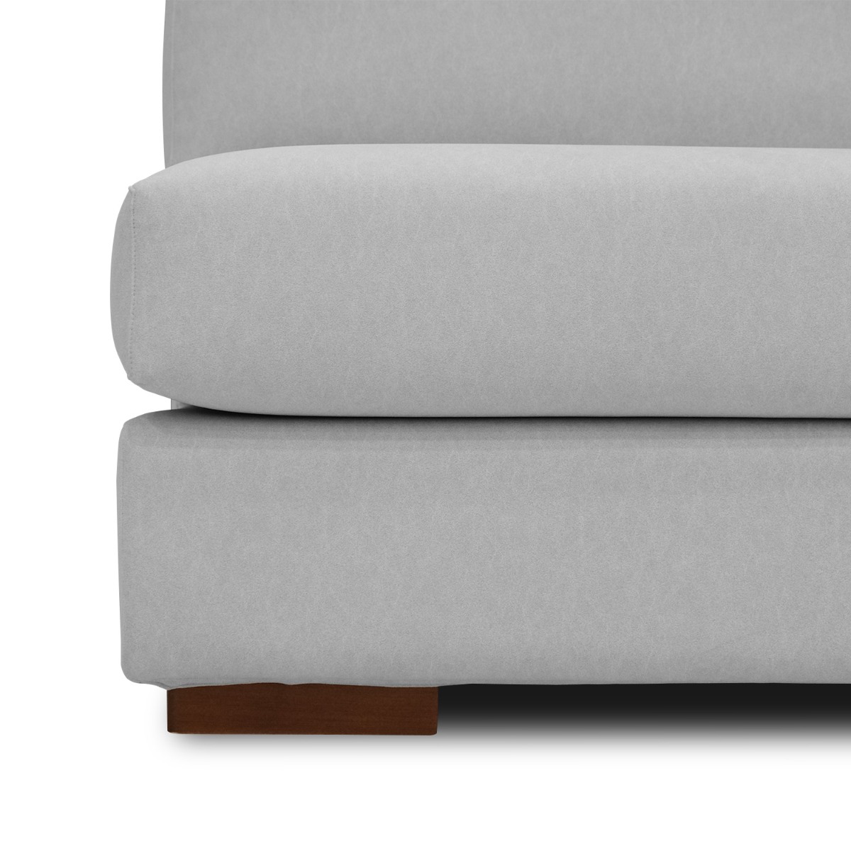 Joen Modular Armless Sofa with Left Side Table