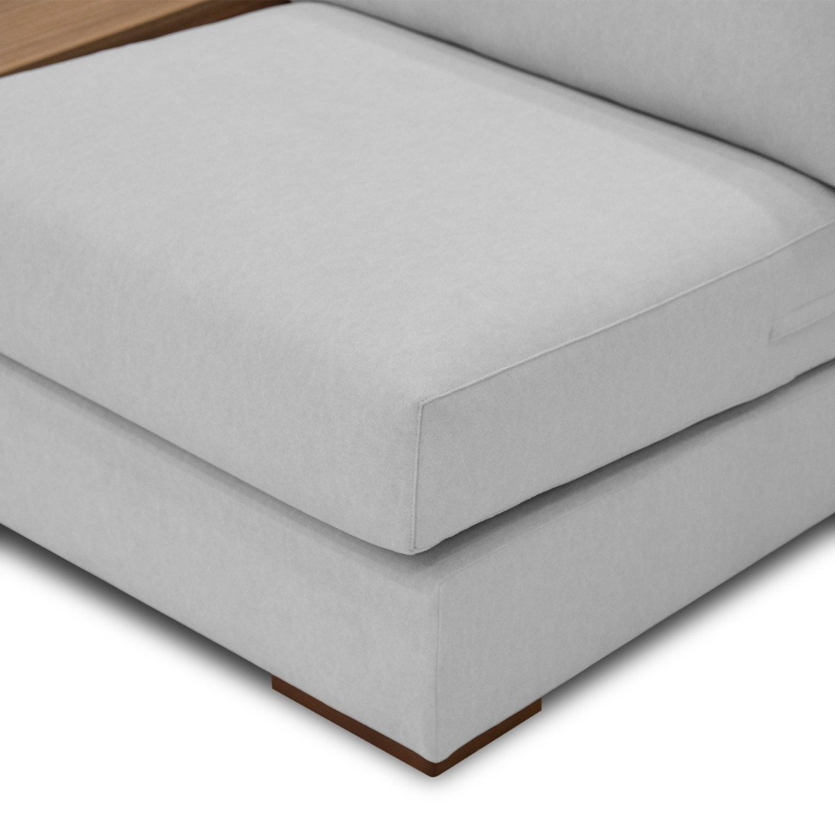 Joen Modular Armless Sofa with Right Side Table