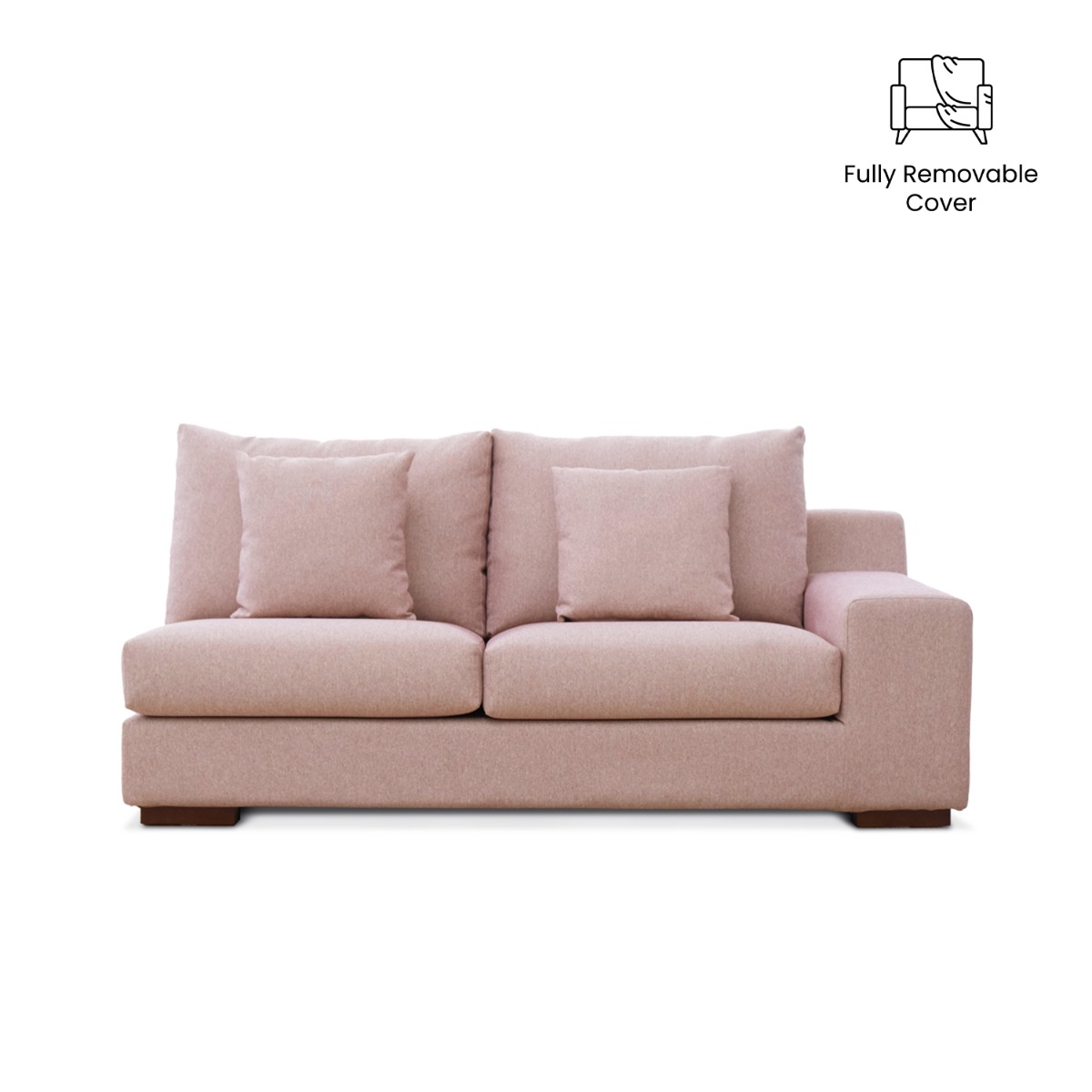 Joen Modular Right-Armless Wide Sofa