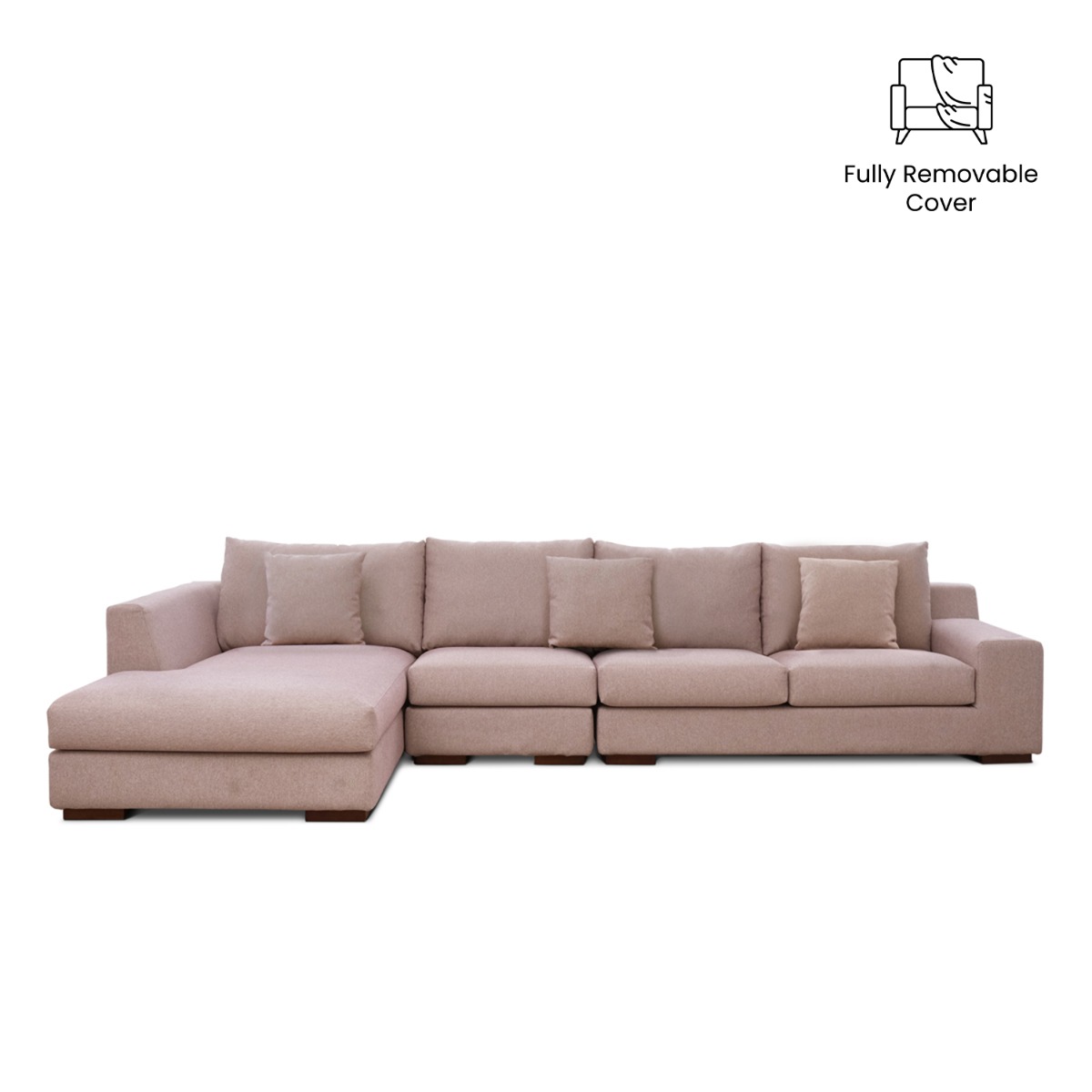 Joen Right Sectional Wide Sofa