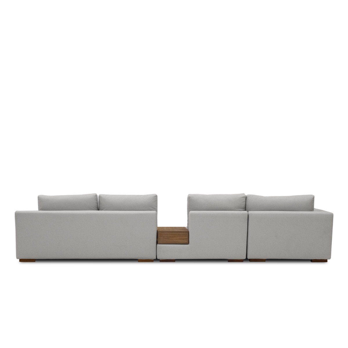 Joen Right Sectional Wide Sofa with Left Side Table