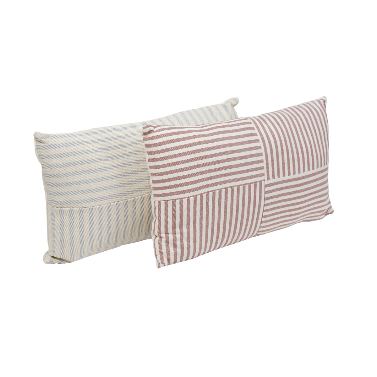 Joni Stripes Cushion 30x50cm Blue