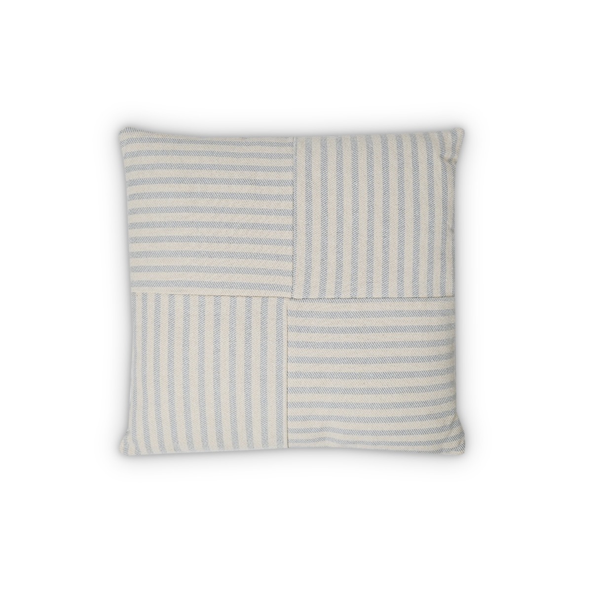 Joni Stripes Cushion 45x45cm Blue