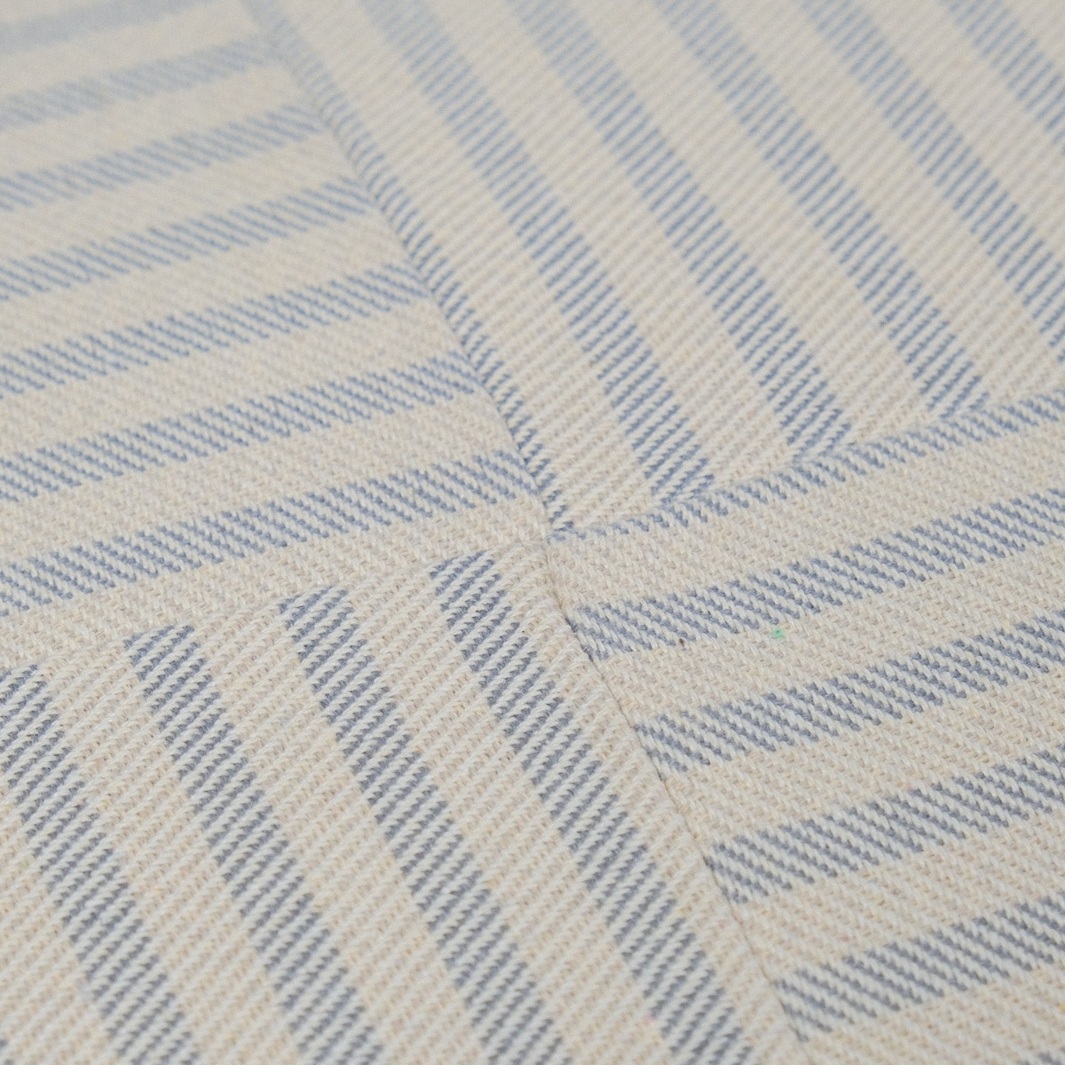 Joni Stripes Cushion 45x45cm Blue