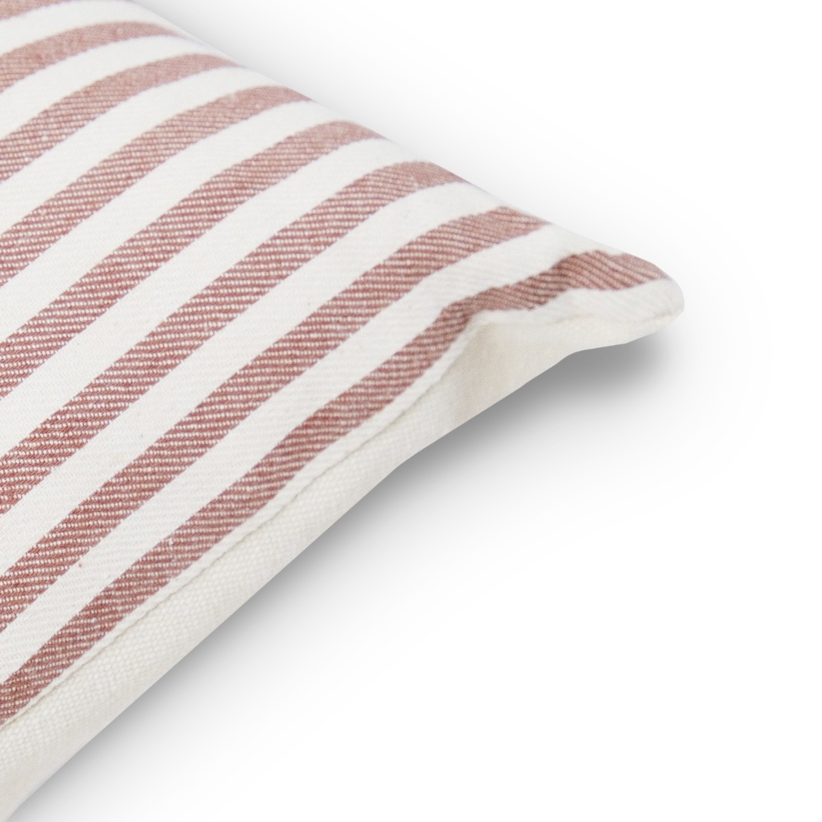 Joni Stripes Cushion 45x45cm Brown