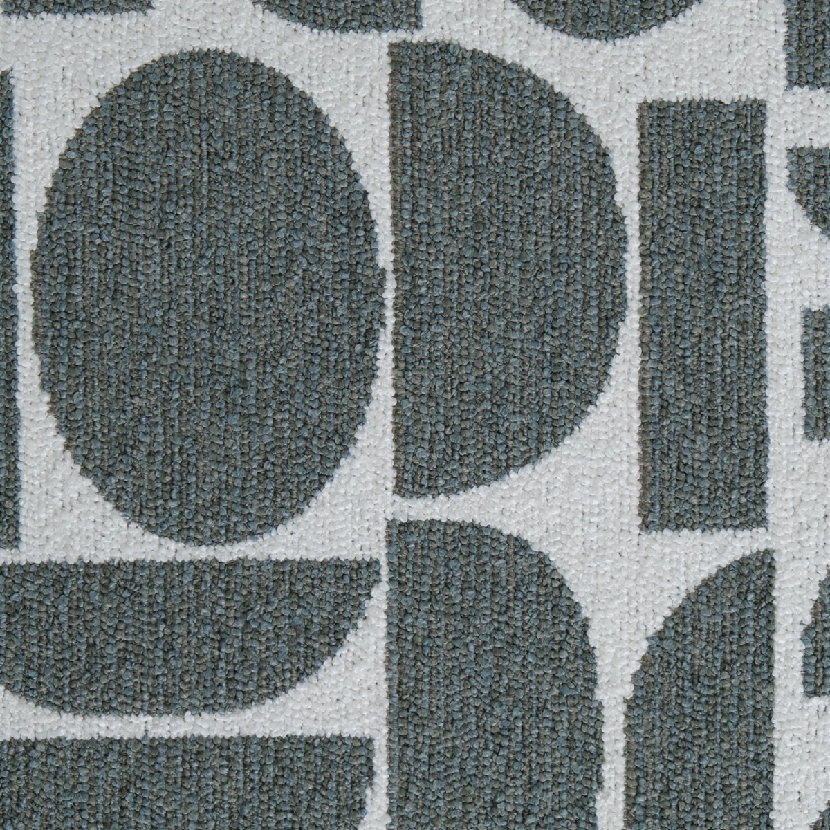 Jose Jacquard Sea Green Storage Stool