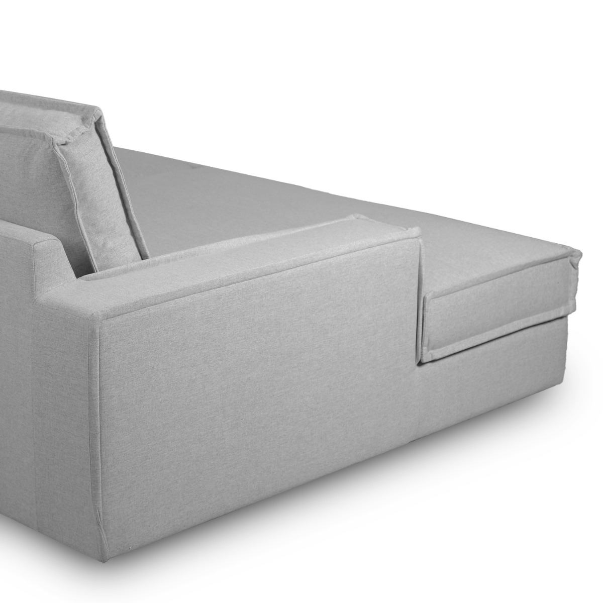 Judith Mist Grey Double Chaise Sofa