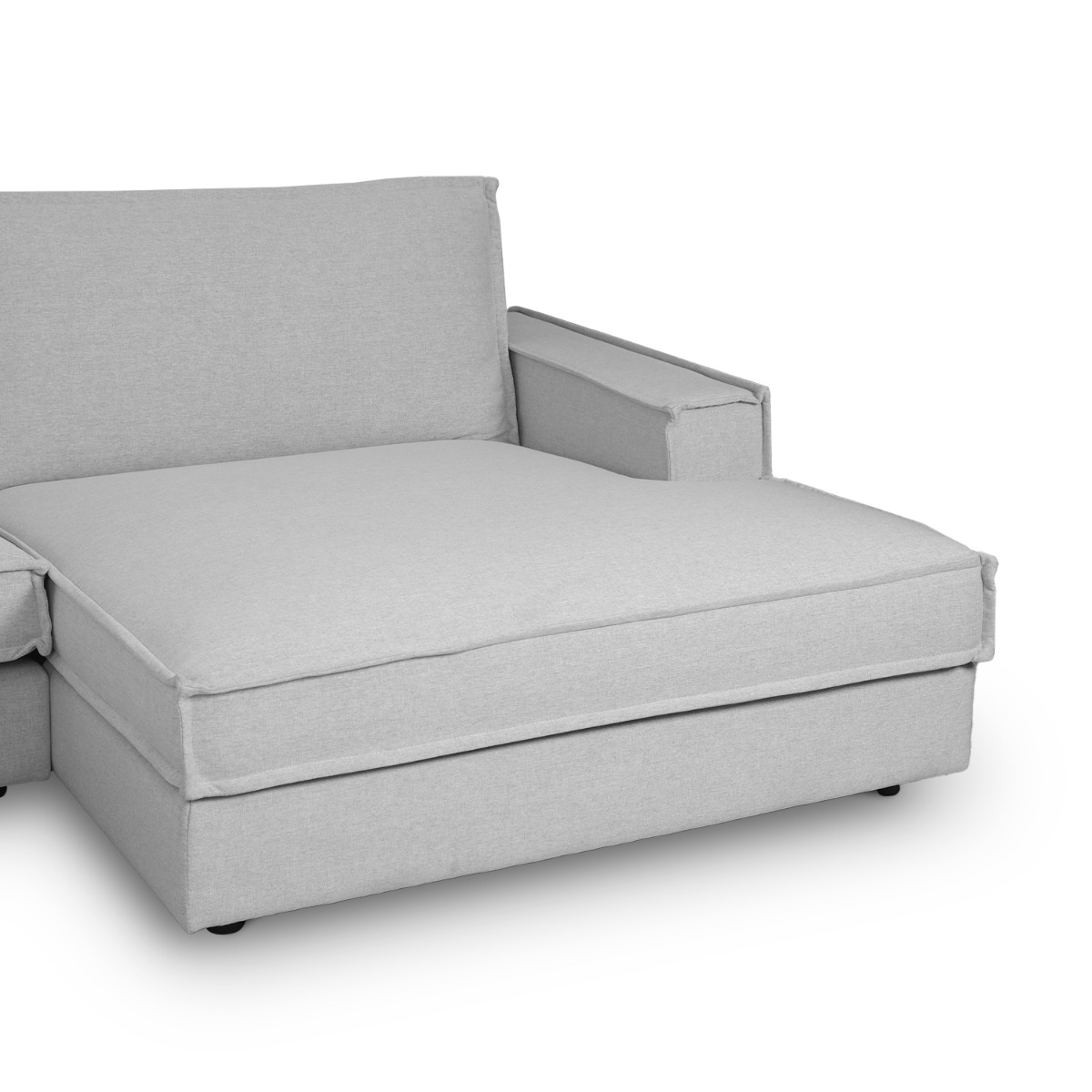 Judith Mist Grey Left Sectional Sofa