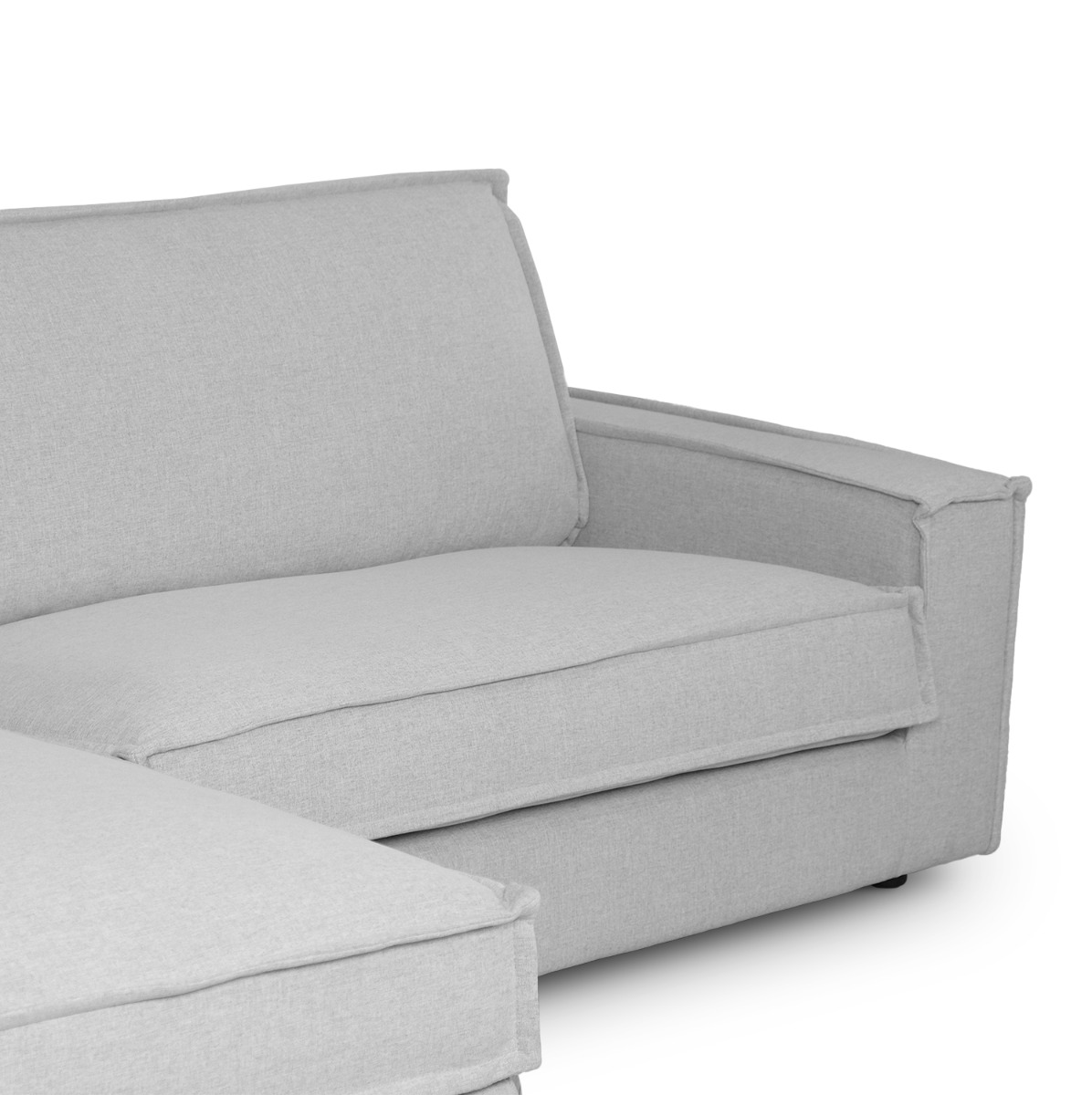 Judith Mist Grey Right Sectional Sofa