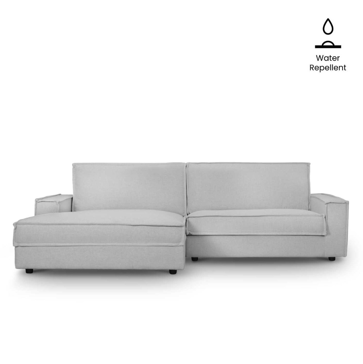 Judith Mist Grey Right Sectional Sofa