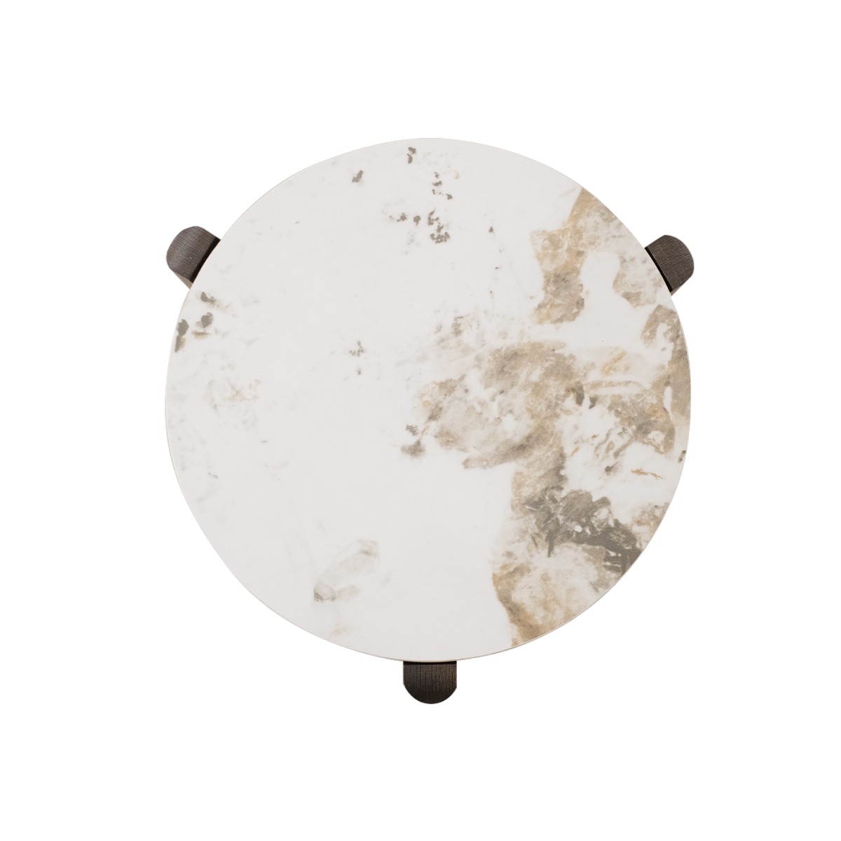 Juno Ceramic White Side Table