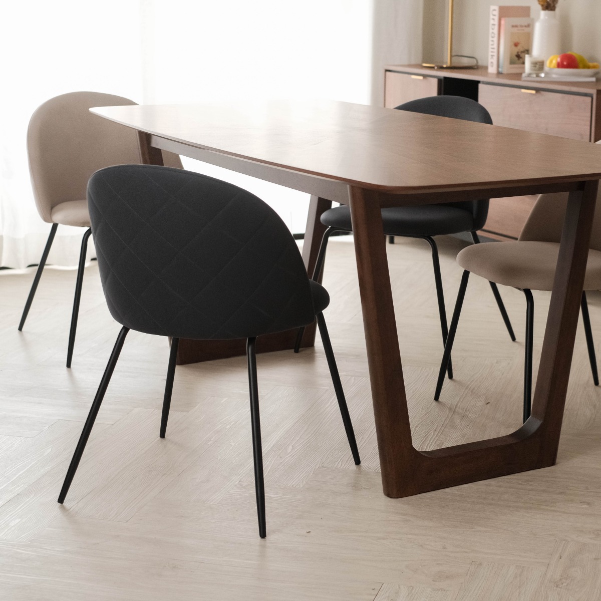 Kate Dining Chair Charcoal