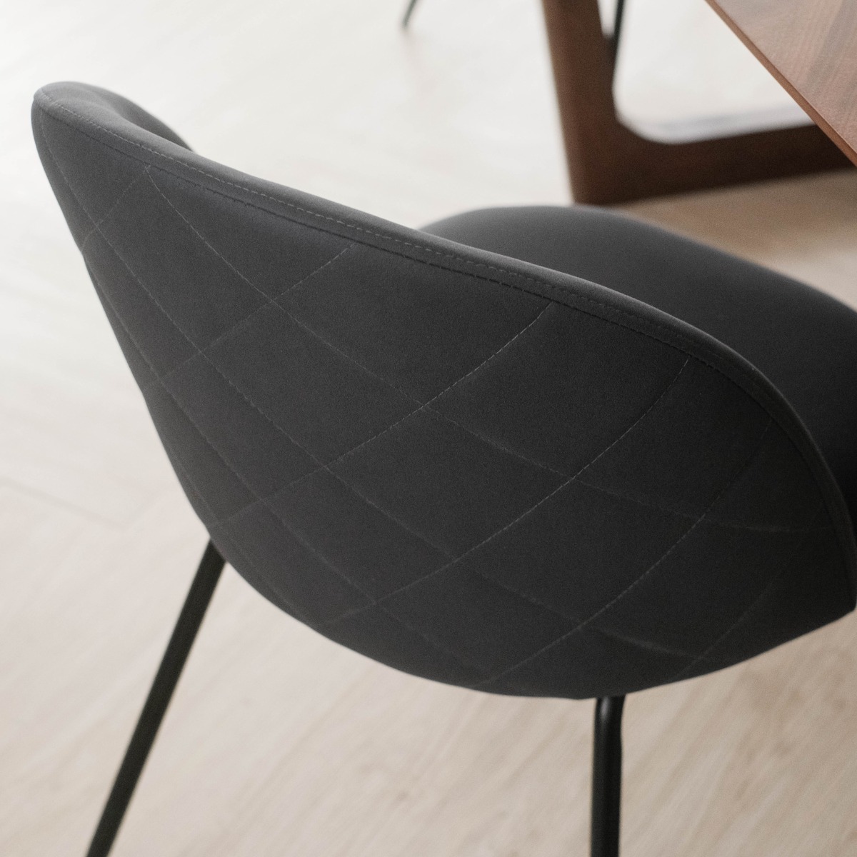 Kate Dining Chair Charcoal