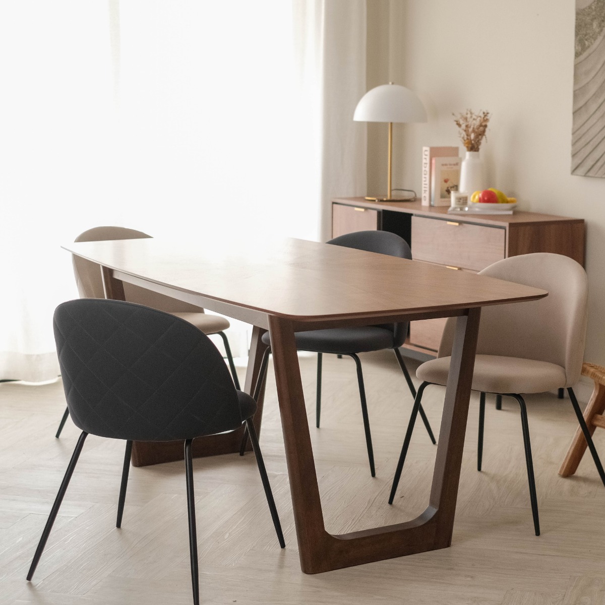 Kate Dining Chair Charcoal
