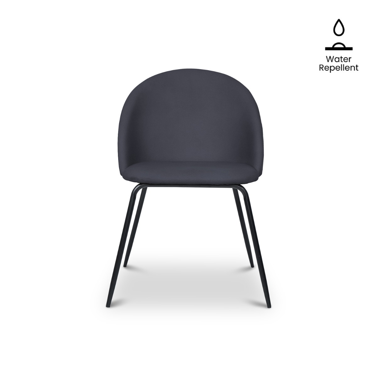 Kate Dining Chair Charcoal