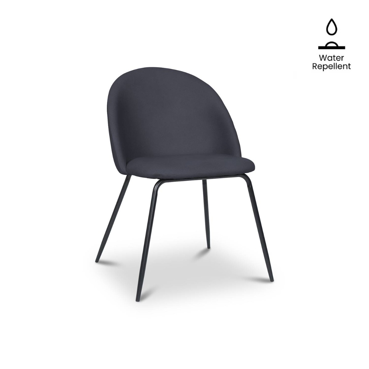Kate Dining Chair Charcoal