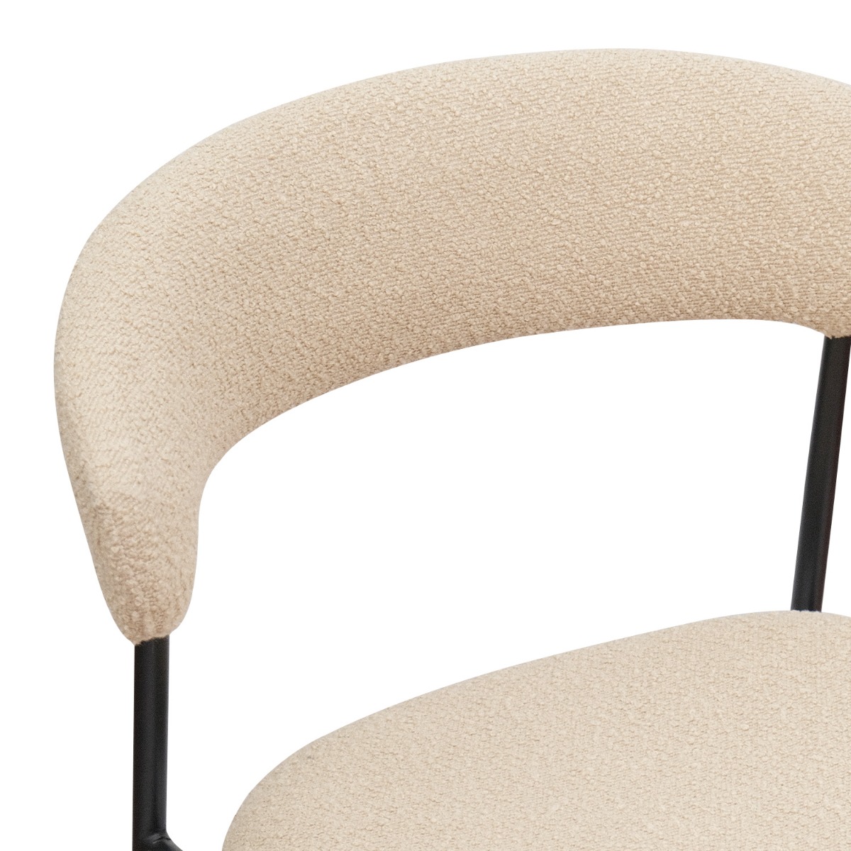 Khloe Cloud Beige Dining Chair