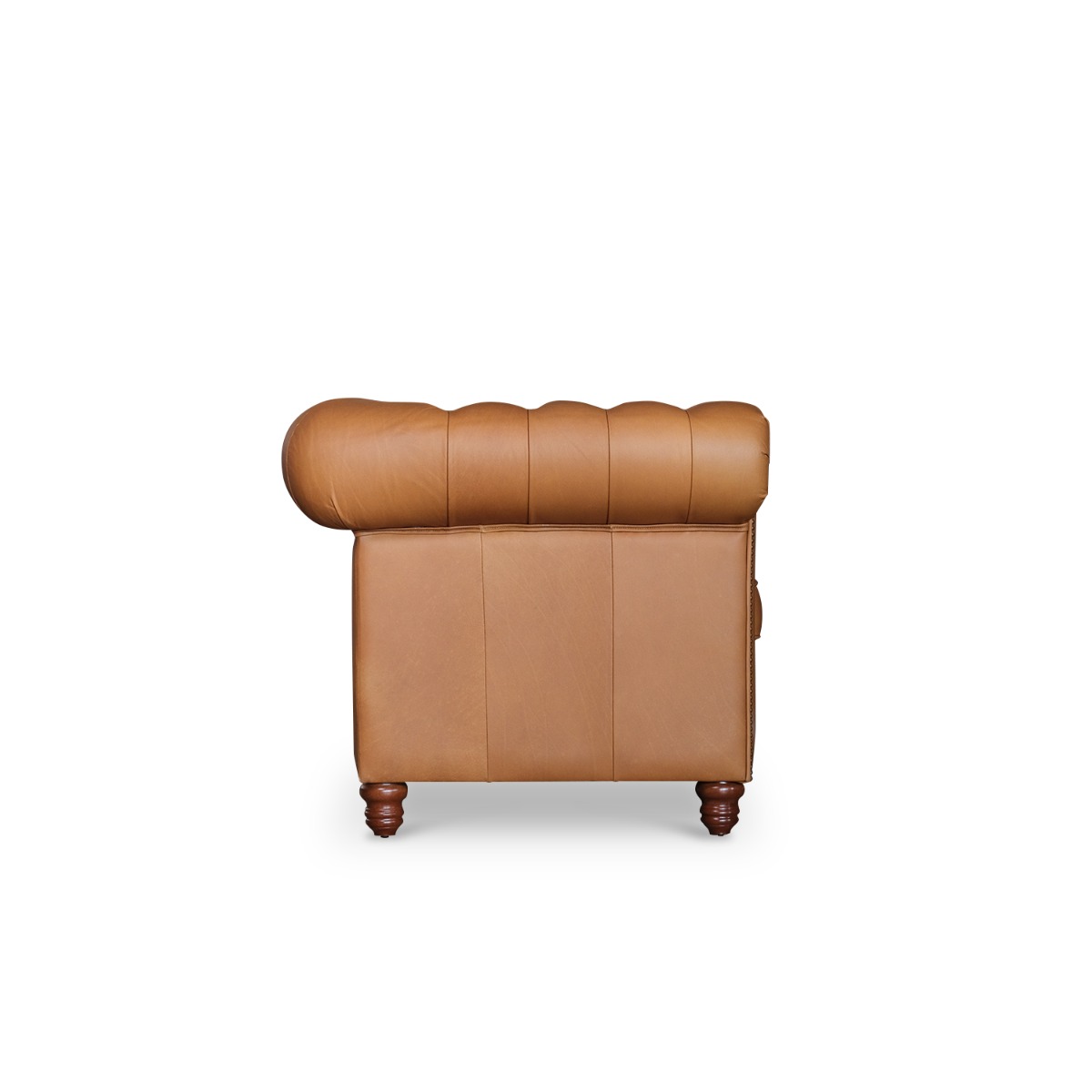 Kinsley Anilina Leather Chesterfield 1 Seater Sofa