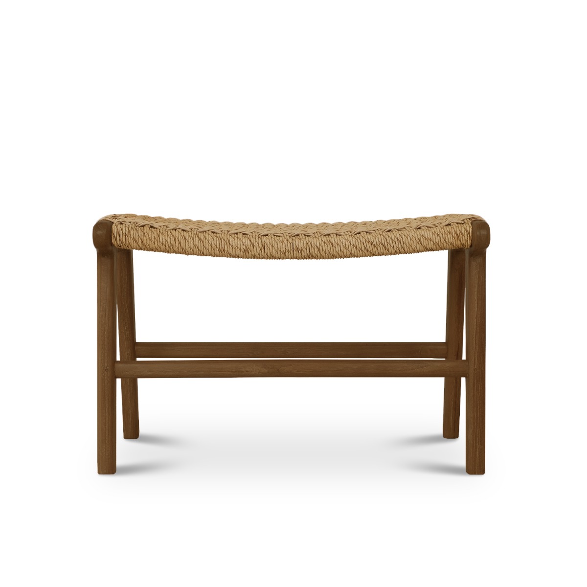 Laras Teak Brown Footstool