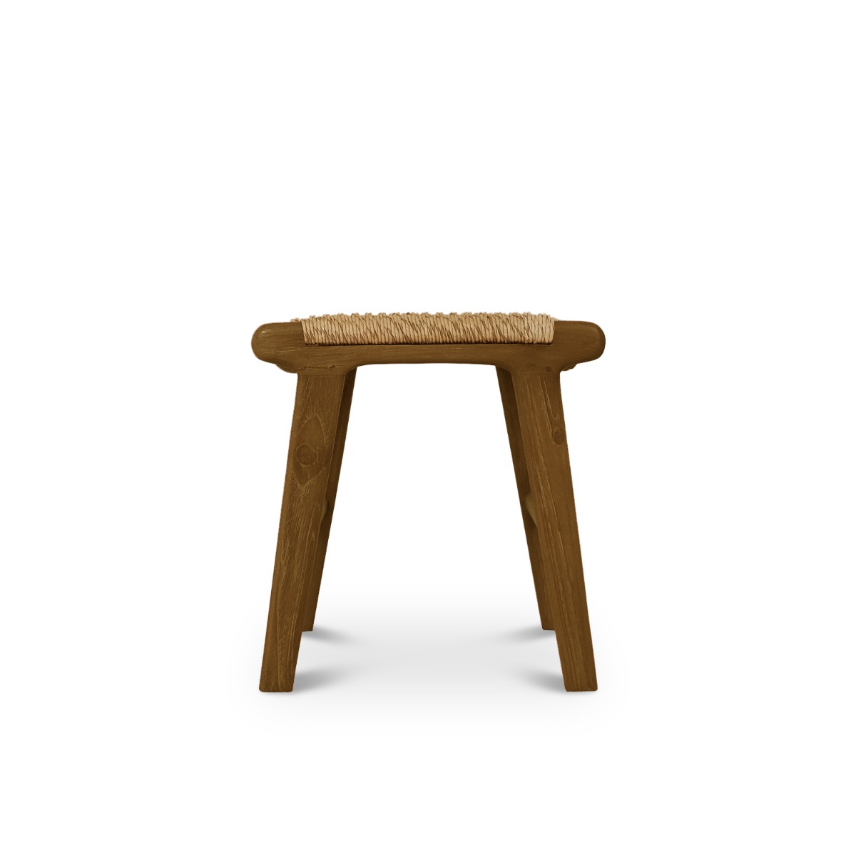 Laras Teak Brown Footstool