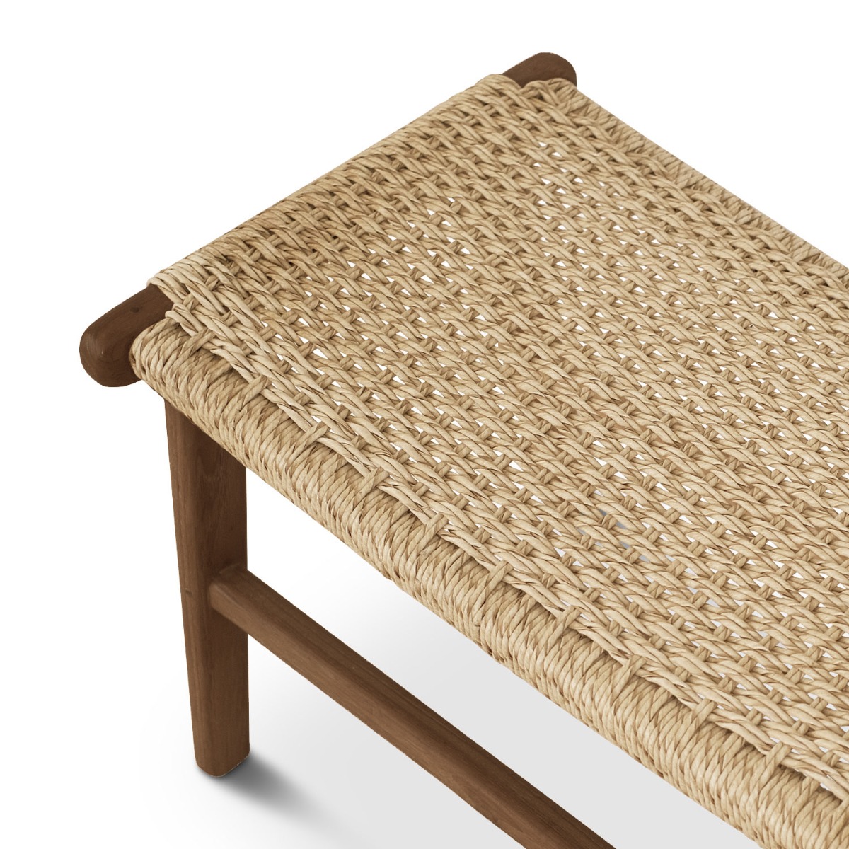 Laras Teak Brown Footstool