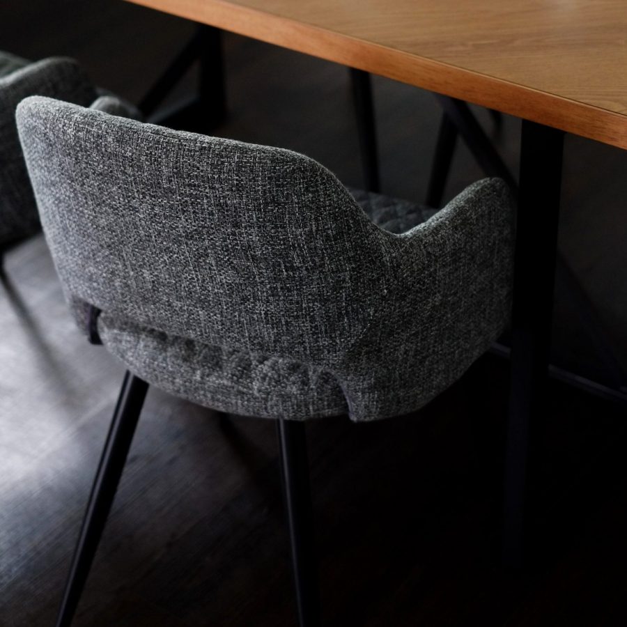 Lauren Pebble Grey Dining Chair