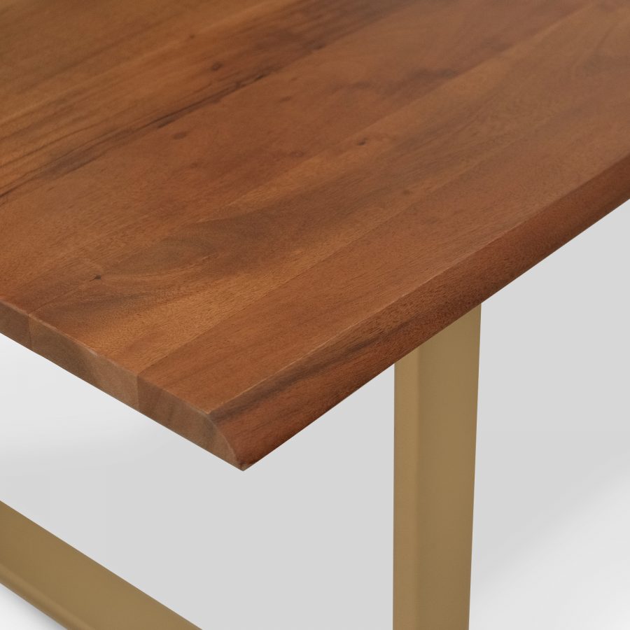 Leighton Natural Live Edge Dining Table 230cm