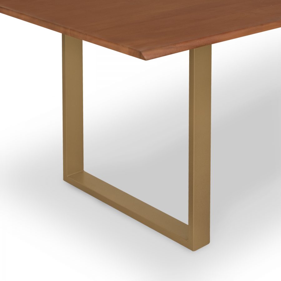 Leighton Natural Live Edge Dining Table 230cm